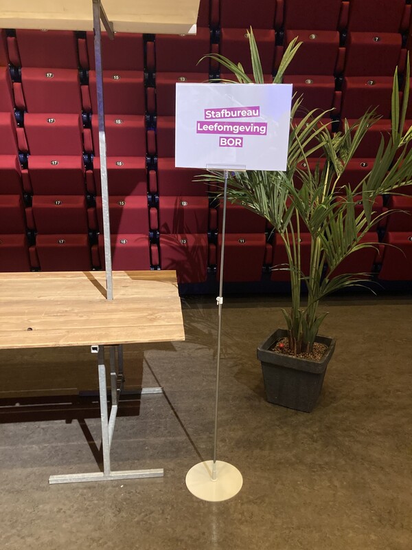 A3 Vloer-posterstandaard (850-1.500 mm)